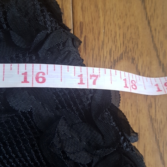 Worthington Petite Floral Mesh Style Skirt Pockets - Picture 9 of 12